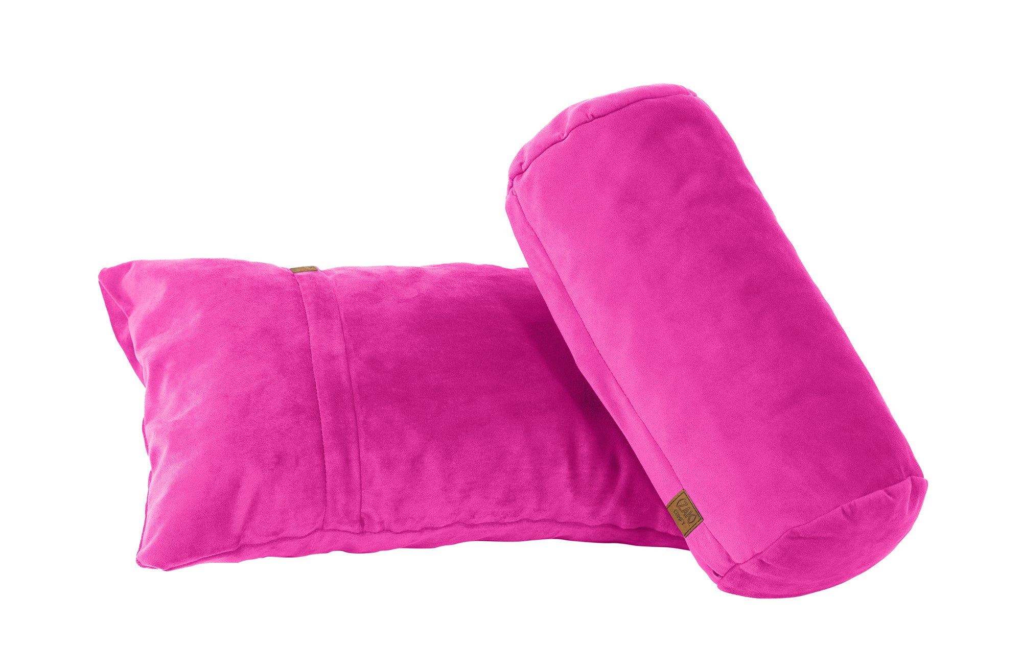 Hot pink velvet pillows best sale